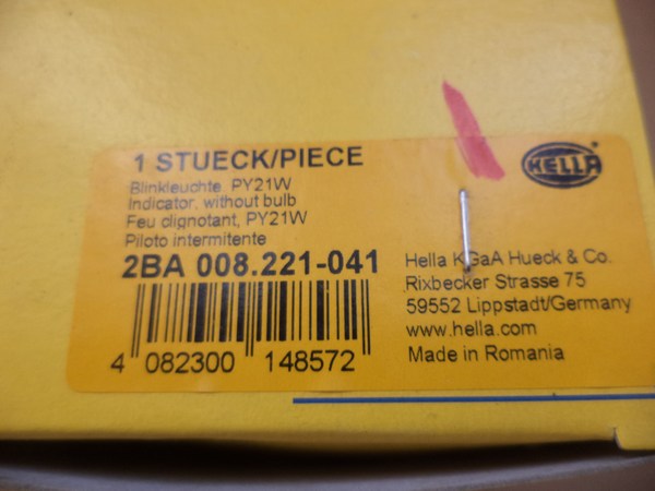 n°he218 clignotant camping car caravane hella 152128 2ba008221041 neuf he399 n°he218 clignotant camping car caravane hella 152128 2ba008221041 neuf he399 DPA86