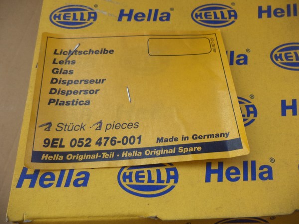 n°he581 cabochon feu caravane remorque hella 9el052476001 k33265 a3185 neuf DPA86