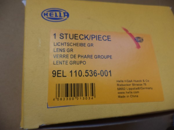 n°he230 cabochon clignotant hella 32619 32619r6 9el110536001 neuf DPA86
