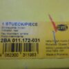 n°he241 clignotant arriere led 12v 55mm caravane camping car remorque 2ba011172031 hella DPA86