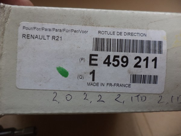 n°008 rotule direction renault r21 e459211 eurorepar neuf DPA86
