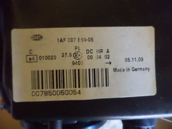n°he257 phare gauche VW passat B5 1af007850051 hella neuf DPA86