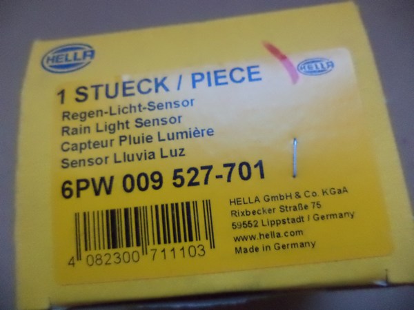 n°he261 detecteur pluie mercedes actros atego econic 6pw009527701 neuf hella DPA86