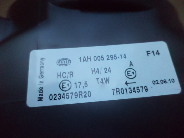 n°he276 phare droit audi 80 B3 1ah005295141 hella neuf DPA86
