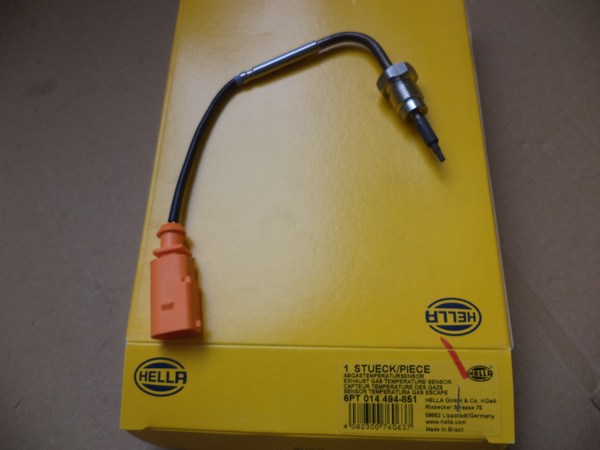 n°he280 Capteur temperature échappement audi Q7 vw touareg 6pt014494621 hella neuf DPA86