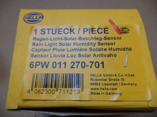 n°he292 capteur pluie BMW 1 3 4 x5 x6 6pw011270701 hella neuf he406 DPA86