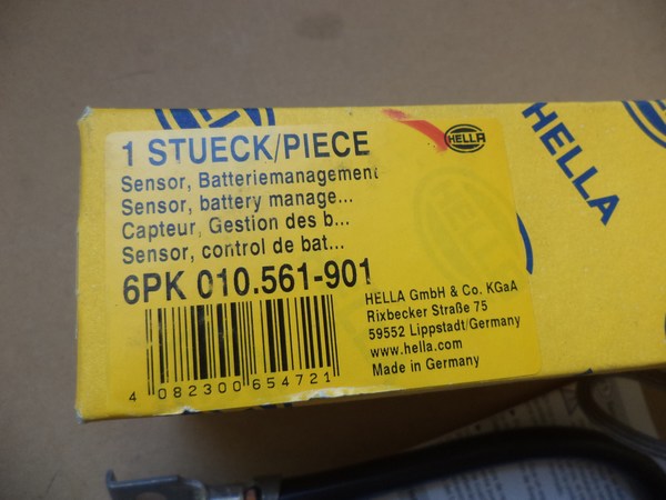 n°he300 capteur batterie BMW X5 F15 X6 F16 6pk010561901 hella neuf DPA86