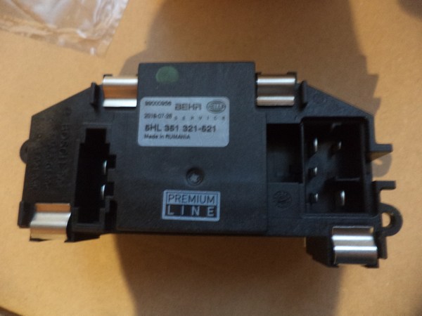 n°he307 resistance chauffage audi A4 A5 Q5 B8 5hl351321521 hella neuve DPA86