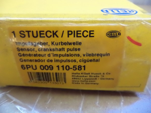 n°he309 capteur PMH BMW 318 E36 6pu009110581 hella neuf DPA86