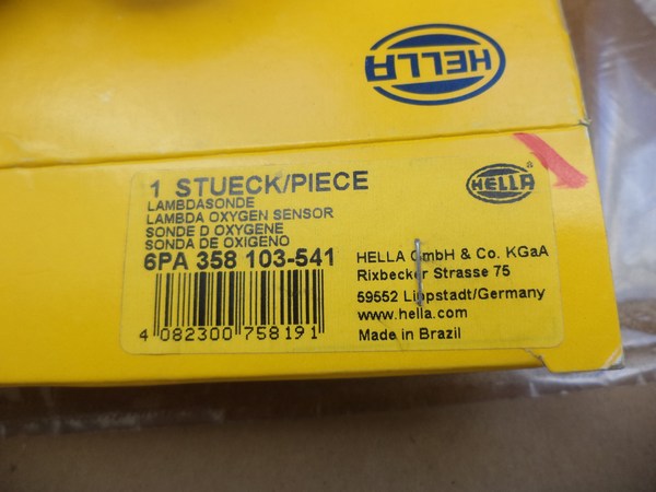n°he310 sonde lambda hyundai trajet coupe matrix i30 6pa358103541 hella neuve DPA86