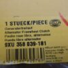 n°he314 poulie alternateur audi A4 A6 9xu358039181 hella neuve DPA86