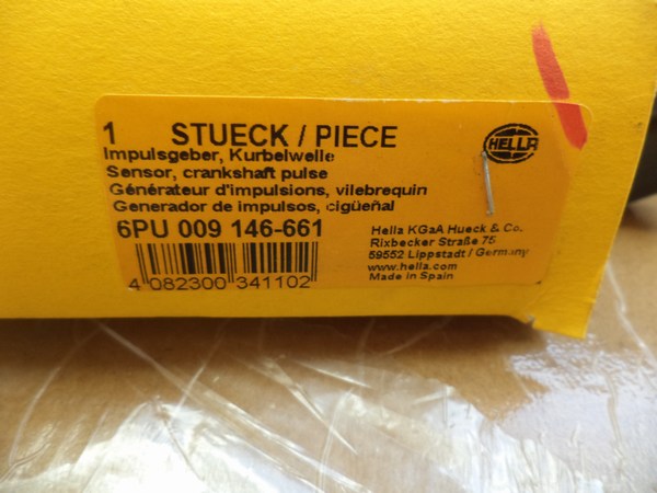 n°he318 capteur PMH honda civic accord freelander MG ZS 6pu009146661 hella neuve DPA86