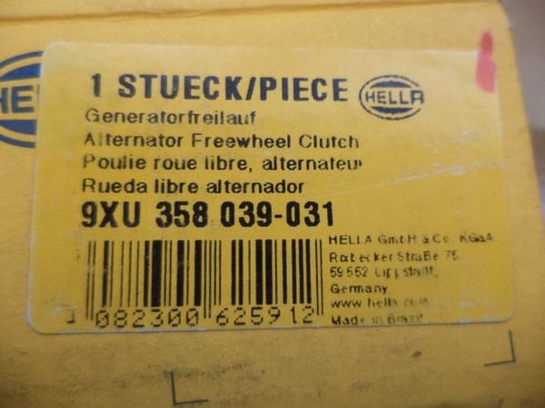 n°he323 poulie alternateur volvo s40 v50 c70 focus 9xu358039031 hella neuve n°he323 poulie alternateur volvo s40 v50 c70 focus 9xu358039031 hella neuve DPA86