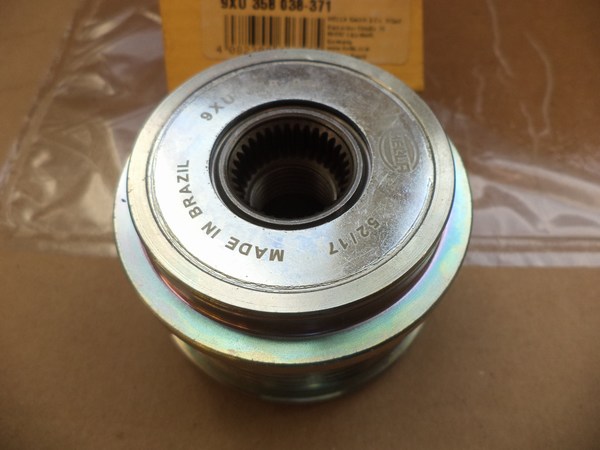 n°he330 poulie alternateur OPEL astra corsa combo meriva zafira 9xu358038371 hella neuve DPA86