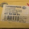 n°he330 poulie alternateur OPEL astra corsa combo meriva zafira 9xu358038371 hella neuve DPA86