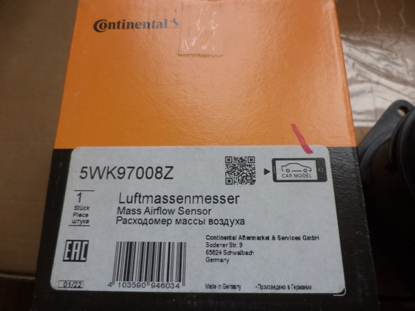 n°he335 debitmetre renault master trafic scenic megane kangoo 5wk97008z continental neuf n°he335 debitmetre renault master trafic scenic megane kangoo 5wk97008z continental neuf DPA86
