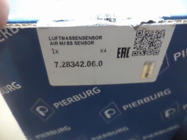 n°he337 debitmetre 1.6 hdi peugeot citroen mini volvo mazda fiat 728342060 pierburg neuf DPA86