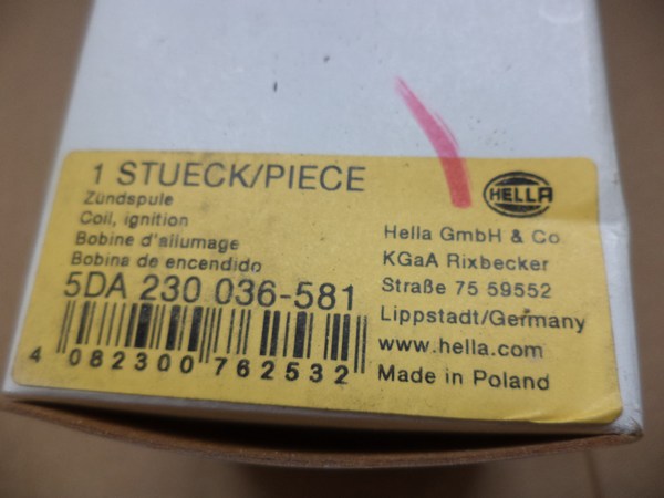 n°he366 bobine subaru outback legacy 5da230036581 hella neuve DPA86