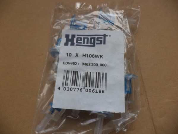 n°he374 10 x filtres essence 6 mm quad tondeuse scooter h106wk hengst neuf DPA86