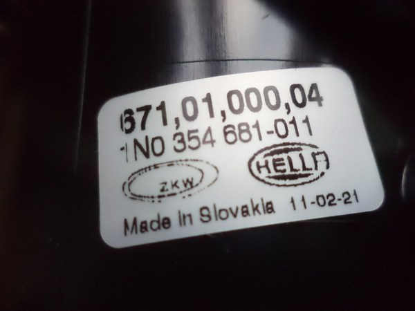 n°he378 antibrouillard gauche opel corsa D H10 1na354680011 hella neuf DPA86