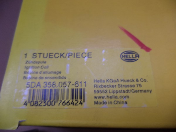 n°he391 bobine honda JAZZ insight 5da358057611 hella neuve n°he391 bobine honda JAZZ insight 5da358057611 hella neuve DPA86