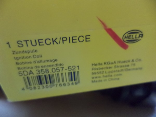n°he393 bobine 2.0 audi a1 a3 q2 q3 tt VW scirocco golf 7 beetle 5da358057521 hella neuve n°he393 bobine 2.0 audi a1 a3 q2 q3 tt VW scirocco golf 7 beetle 5da358057521 hella neuve DPA86