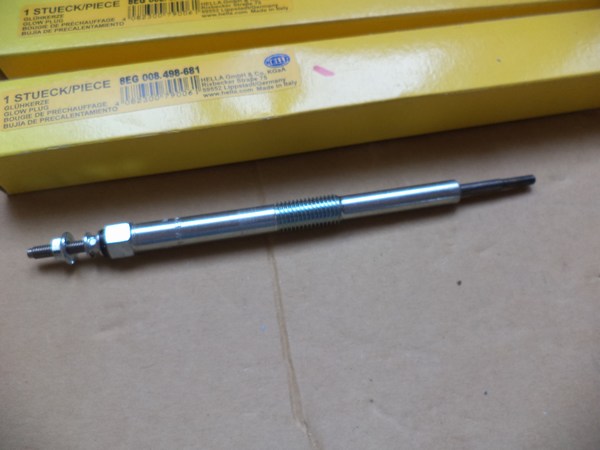 n°he419 6 x bougies prechauffe toyota yaris auris IQ verso 8eg008498681 hella neuve DPA86
