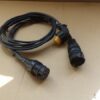 n°he434 cable feux poids lourd remorque easyconn 8ka340846290 hella neuf DPA86