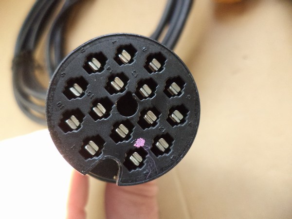 n°he434 cable feux poids lourd remorque easyconn 8ka340846290 hella neuf DPA86