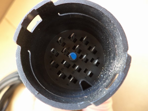 n°he434 cable feux poids lourd remorque easyconn 8ka340846290 hella neuf DPA86