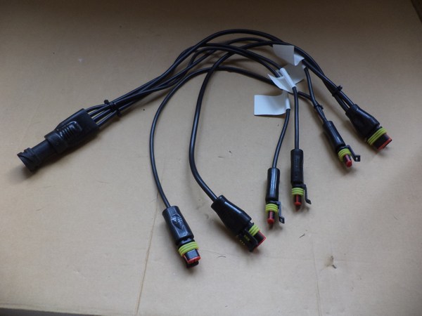 n°he434 cable feux poids lourd remorque easyconn 8ka340846290 hella neuf DPA86