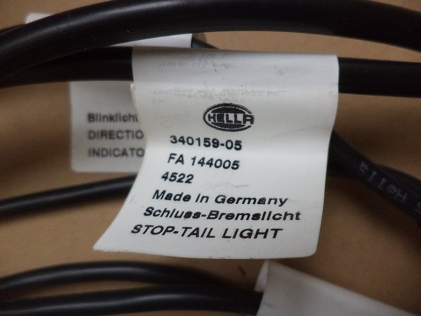 n°he444 cable feux poids lourd remorque 7 broches hella 8ka340159057 340 159-05 neuf DPA86