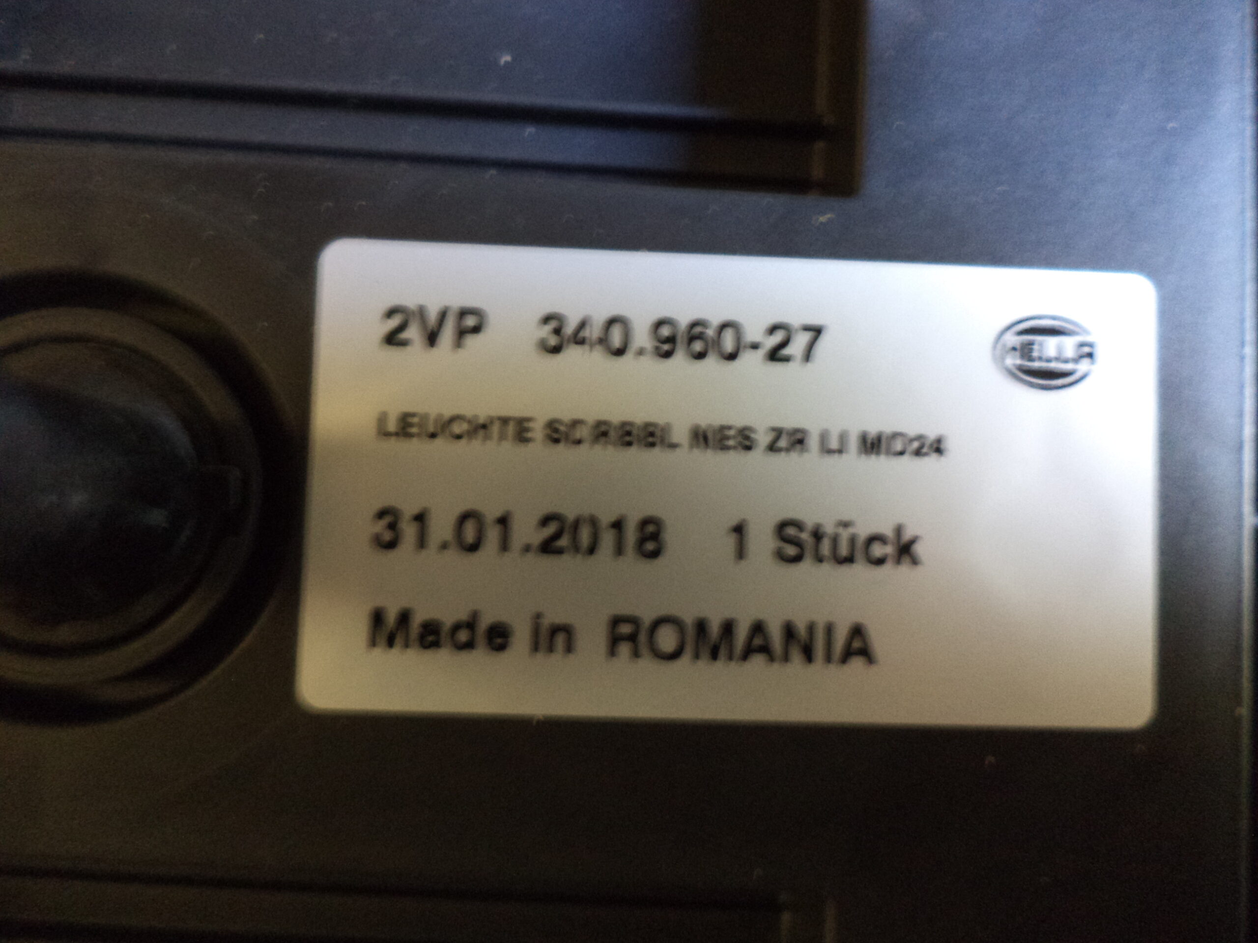 n°he563 feu gauche LED poids lourd remorque 2vp340960271 hella neuf DPA86