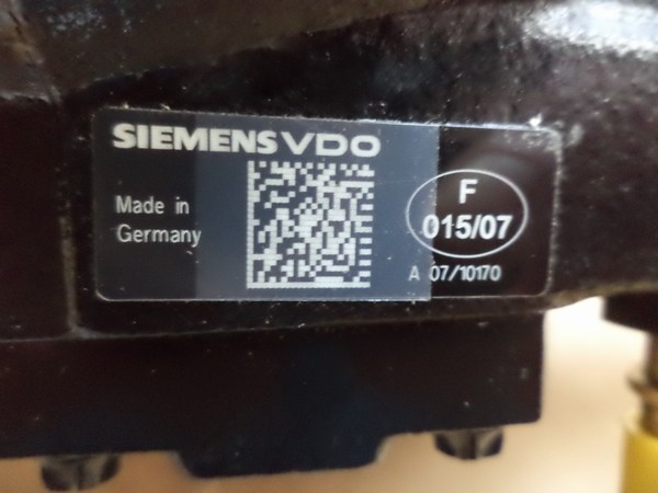 n°bg1 pompe injection 2.0 hdi berlingo xsara c5 406 307 partner siemens vdo 9658195080 5ws40018 E.S n°bg1 pompe injection 2.0 hdi berlingo xsara c5 406 307 partner siemens vdo 9658195080 5ws40018 E.S DPA86
