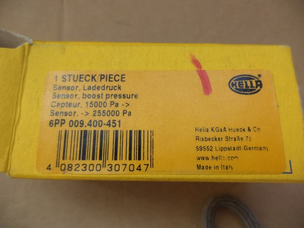n°he479 capteur pression volvo s40 v70 c70 s80 s60 xc70 alfa 147 156 166 6pp009400451 hella neuf DPA86