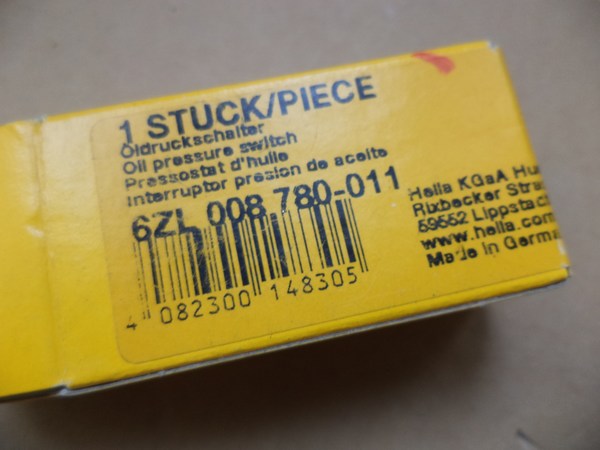 n°he500 capteur pression huile citroen xm xantia zx saxo c3 c4 c5 6zl008780011 hella neuf n°he500 capteur pression huile citroen xm xantia zx saxo c3 c4 c5 6zl008780011 hella neuf DPA86