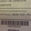 n°he513 clignotant droit ford focus mk1 9el354059021 hella neuf DPA86