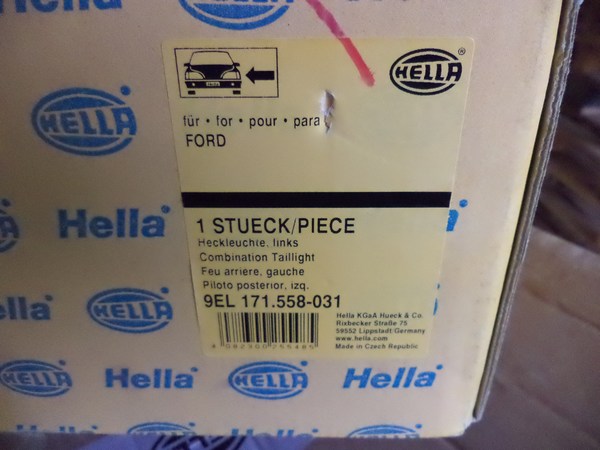 n°he521 feu gauche ford mondeo mk3 9el171558031 hella neuf n°he521 feu gauche ford mondeo mk3 9el171558031 hella neuf DPA86