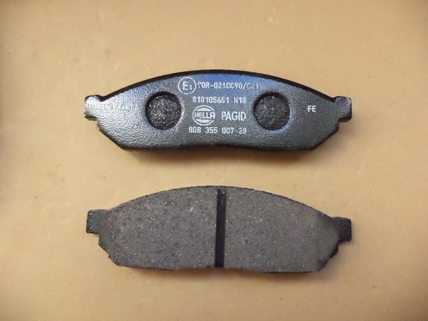 n°he525 plaquette avant honda civic maruti suzuki alto 8db355007281 t0854 hella neuve DPA86