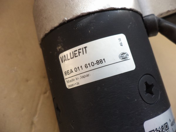 n°he537 demarreur opel kadett corsa A astra F vectra A 8ea011610881 hella E.S DPA86