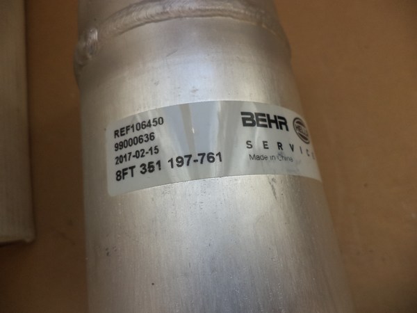 n°he556 filtre deshydrateur audi A4 A6 R8 seat EXEO 8ft351198771 hella neuf DPA86