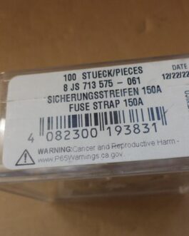 n°he573 100 x fusibles lame 150A hella 8js713575061 neuf n°he573 100 x fusibles lame 150A hella 8js713575061 neuf DPA86