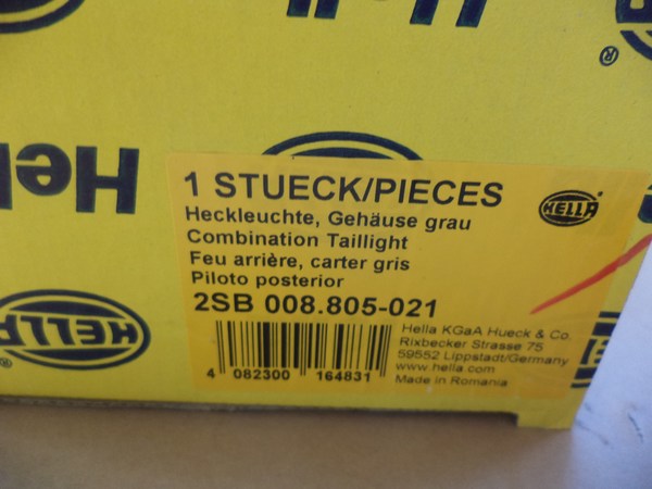 n°he589 feu stop MAN Neoplan Volvo VAN HOOL 2sb008805021 hella neuf DPA86