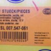 n°he602 feu arriere droit remorque tracteur hella 010451 2vb007547171 neuf DPA86