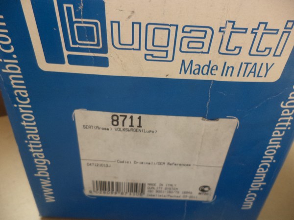n°bg3 pompe eau VW lupo SEAT arosa PA8711 bugatti neuve n°bg3 pompe eau VW lupo SEAT arosa PA8711 bugatti neuve DPA86