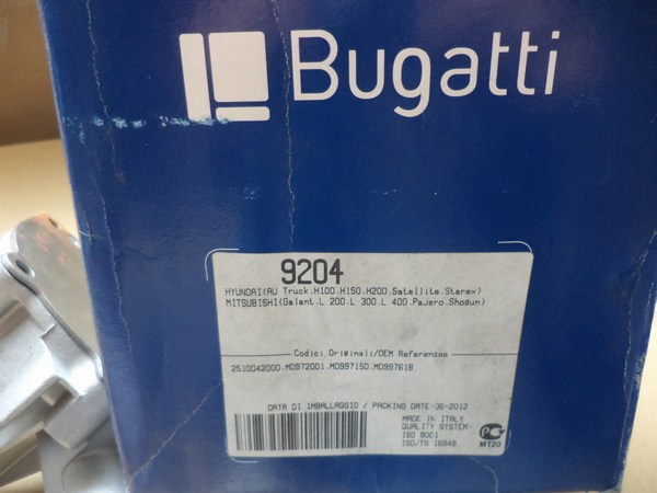 n°bg4 pompe eau mitsubishi L200 L300 pajero mazda B PA9204 bugatti neuve DPA86