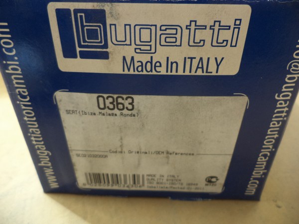 n°bg63 pompe eau SEAT ibiza ronda malaga bugatti neuve PA0363 DPA86
