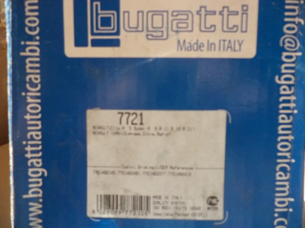 n°bg9 pompe eau renault R5 alpine turbo super 5 GT turbo R9 R11 turbo pa7721 bugatti neuve DPA86