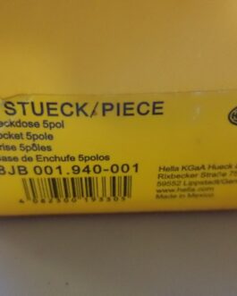 n°he656 Prise de remorque ALU 5 broches hella 8jb001940001 neuve DPA86