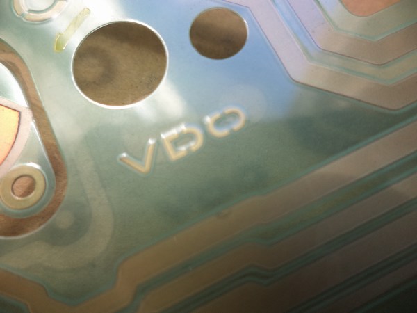 n°p416 Circuit Imprimé compteur opel ASTRA F VDO 90588590 1244714 neuf DPA86
